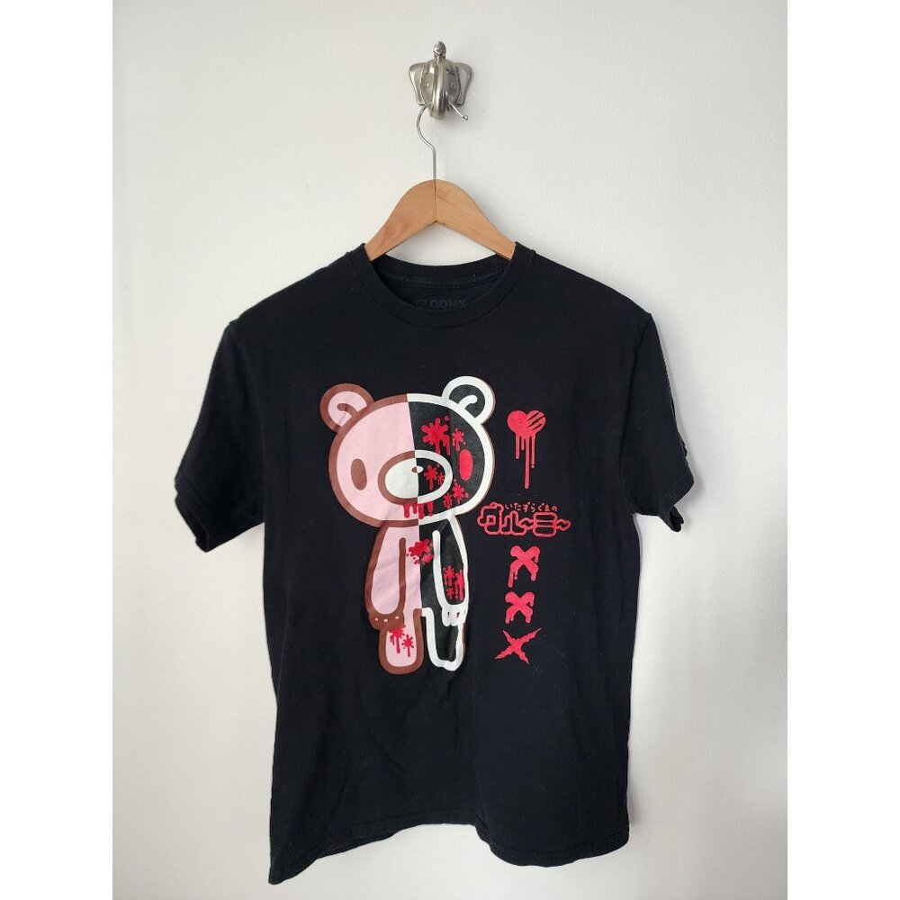 Gloomy Bear black graphic short sleeve T-shirt M
